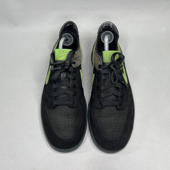 Nike Dunk Low Shoes Men\'s Size 10 Black‎ Green No Liner 2005 Rare Sneakers main image 10